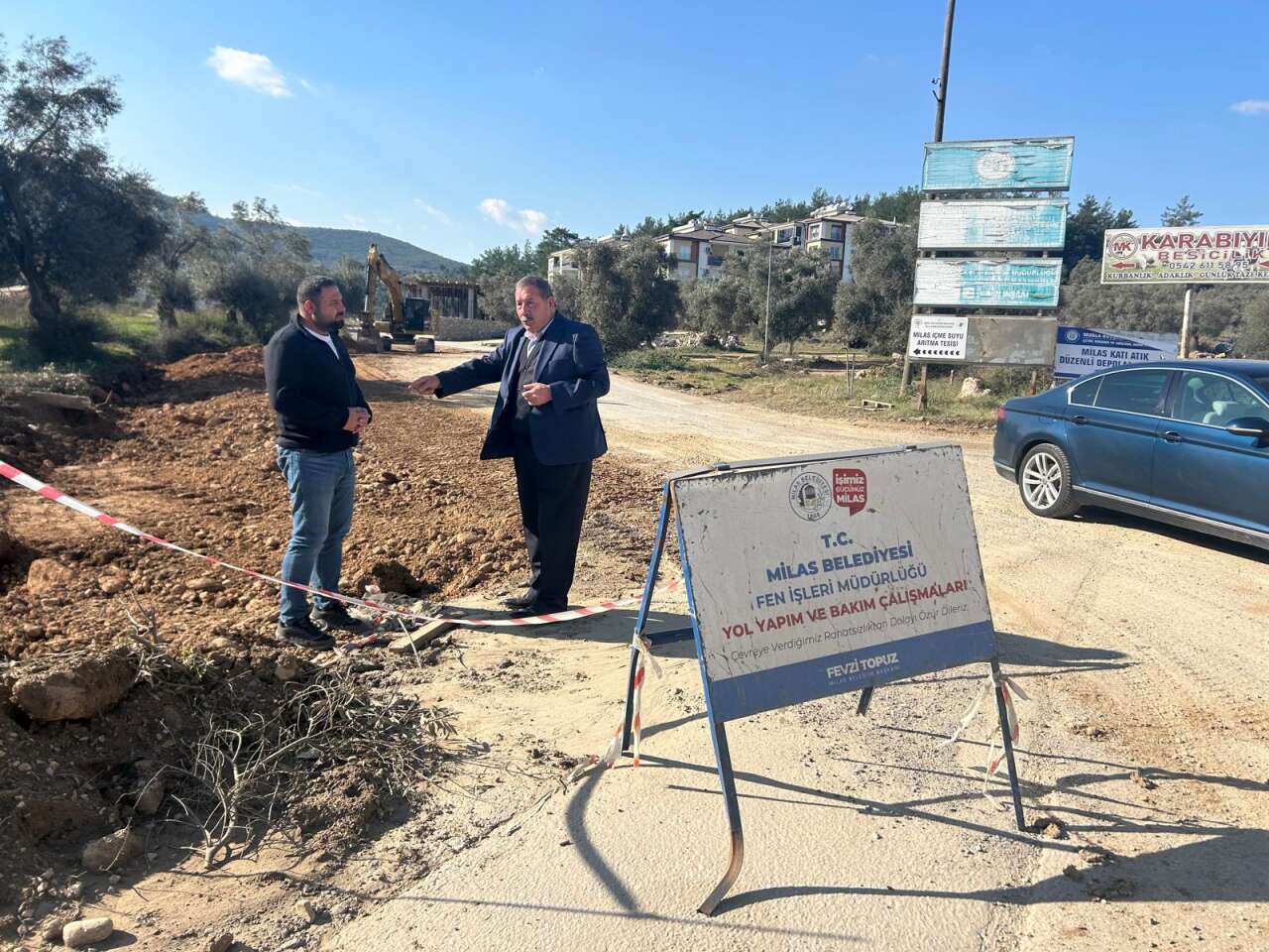 Milas’ta Taziye Evi ve Hurdacılar Çarşısı Çalışmaları Sürüyor 1